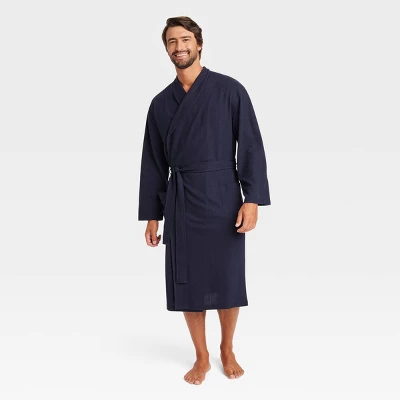 Hanes Premium Men's Waffle Knit Robe 3 Hanes Premium Men's Waffle Knit Robe - Image 3