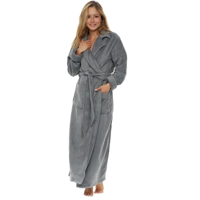 Women's Country Ranch Robe, Durable Warm No Pill Fleece, Anti Pill Winter Bathrobe, House Coat 7 Women's Country Ranch Robe, Durable Warm No Pill Fleece, Anti Pill Winter Bathrobe, House Coat - Image 7