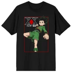 Hunter X Hunter Gon Freecss Men's Short Sleeve Shirt & Sleep Shorts Set