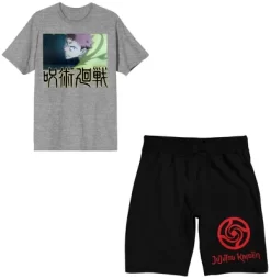 Jujutsu Kaisen Yuji Itadori Men's Short Sleeve Short & Sleep Shorts Set -Cozy Nights Sales Store GUEST 29b865ee 3759 4f6c 9db6 57c4012f131d