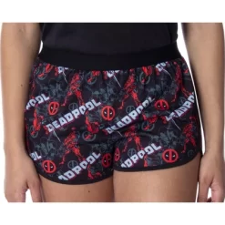 Marvel Women's Deadpool Racerback Tank And Shorts Sleepwear Pajama Set Deadpool Everywhere -Cozy Nights Sales Store GUEST 29f5427c e491 494b b6d4 f96fd6264acf