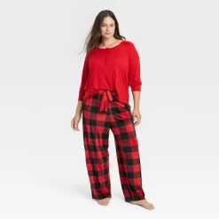 Women's Henley Gift Pajama Set - Stars Above™ -Cozy Nights Sales Store GUEST 2a7b05c7 c101 4b03 8d41 c602c9b1151a