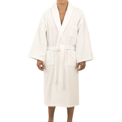 Alpine Swiss Pure Cotton Mens Terry Cloth Bathrobe Super Absorbent Spa Robe 6 Alpine Swiss Pure Cotton Mens Terry Cloth Bathrobe Super Absorbent Spa Robe - Image 6
