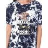 Harry Potter Womens' Dobby Is Free Character Nightgown Sleep Pajama Shirt Multicolored