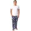 Ted Lasso Mens' TV Series Show Symbols Icons Believe Sleep Pajama Pants Blue