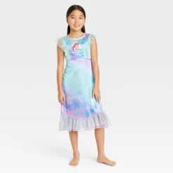 Girls' Disney Princess Ariel Fantasy NightGown - Blue -Cozy Nights Sales Store GUEST 2dc0eabf c657 415b 95fb 5f6b5de9863b