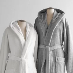 Turkish Terry Hood Bath Robe Ecru - Cassadecor -Cozy Nights Sales Store GUEST 2e8777c7 d57f 475a a4f8 469839038cf0