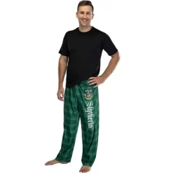 Harry Potter Adult Mens' House Crest Plaid Pajama Pants - All 4 Houses Gryffindor Ravenclaw Slytherin Hufflepuff -Cozy Nights Sales Store GUEST 2eaac977 9143 49df 9781 8181fa795047