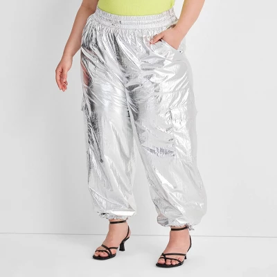 Women's Mid-Rise Slim Straight Fit Jogger Pants - A New Day™ 4 Women's Mid-Rise Slim Straight Fit Jogger Pants - A New Day™ - Image 4