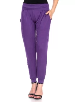 Women's Harem Pants - White Mark -Cozy Nights Sales Store GUEST 3097bd3a d35f 41dd bc8e c7a318c3f583