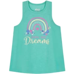Sleep On It Girls Follow Your Dreams Rainbow 2-Piece Tank Pajama Shorts Sleep Set -Cozy Nights Sales Store GUEST 31a06347 be6b 41d7 8c1b ee3669bf9de7