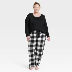 Women's Henley Gift Pajama Set - Stars Above™ -Cozy Nights Sales Store GUEST 32f58e56 e713 4944 802f bffed05a61df