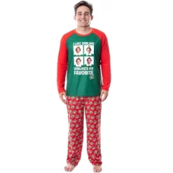 Elf The Movie Mens' Buddy I Like Smiling, Smiling's My Favorite Pajama Set Smiling's My Favorite -Cozy Nights Sales Store GUEST 3432ce15 1565 4957 99e0 b3a031152193