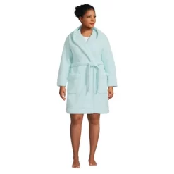 Lands' End Women's High Pile Fleece Hooded Robe -Cozy Nights Sales Store GUEST 369b474a 8493 43da b7b2 b895c6495314