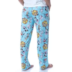 Animaniacs Womens' Wakko Yakko Dot Pinky And The Brain Sleep Pajama Pants Blue -Cozy Nights Sales Store GUEST 377aa45d 0037 4cad b05e a43747d80be3