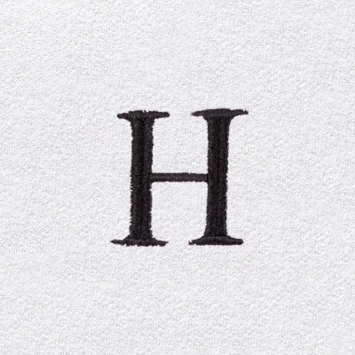 Modern Cotton Absorbent Traditional Adult Unisex Solid With Monogram Bath Robe By Blue Nile Mills 11 Modern Cotton Absorbent Traditional Adult Unisex Solid With Monogram Bath Robe By Blue Nile Mills - Image 11