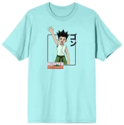 Hunter X Hunter Gon Waving Men's Short Sleeve Shirt & Sleep Shorts Set