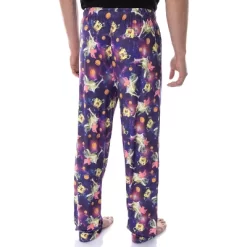 SpongeBob SquarePants Men's Space Chase Adult Lounge Pajama Pants