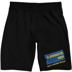 Blockbuster Text And Logo Men's Black Sleep Pajama Shorts 10 Blockbuster Text And Logo Men's Black Sleep Pajama Shorts -Cozy Nights Sales Store GUEST 39b138f9 2b0e 4373 b036 fbc53f3a4515