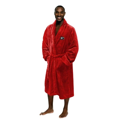 NCAA Georgia Bulldogs Silk Touch Bathrobe 1 NCAA Georgia Bulldogs Silk Touch Bathrobe