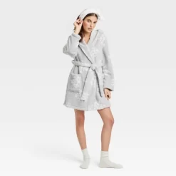 Women's 2pc Cozy Robe And Headband Set - Colsie™