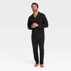 Hanes Premium Men's Knit Long Sleeve Pajama Set 2pc -Cozy Nights Sales Store GUEST 3a714ed2 3403 496f b3d2 e380dce93b45