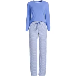 Lands' End Women's Tall Knit Pajama Set Long Sleeve T-Shirt And Pants 28 Lands' End Women's Tall Knit Pajama Set Long Sleeve T-Shirt And Pants -Cozy Nights Sales Store GUEST 3d571ffe 42d3 4c67 b0fa 1222b47e788e