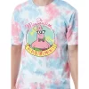 SpongeBob SquarePants Mens' Patrick Tie-Dye Funny Jogger Sleep Pajama Set Multicolored