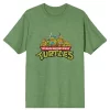 Teenage Mutant Ninja Turtles TMNT Classic Retro Cartoon Characters Men's Short Sleeve Shirt & Sleep Pants Set