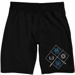 Star Wars Obi-Wan Kenobi Vader Kenobi Men's Black Sleep Pajama Shorts 12 Star Wars Obi-Wan Kenobi Vader Kenobi Men's Black Sleep Pajama Shorts -Cozy Nights Sales Store GUEST 40a0ad04 5053 42a6 b7f2 db0c525f844b