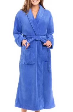 Women's Warm Fleece Winter Robe, Long Soft Plush Bathrobe -Cozy Nights Sales Store GUEST 40bae5bb 42ae 4778 8370 5aaf2239e7be