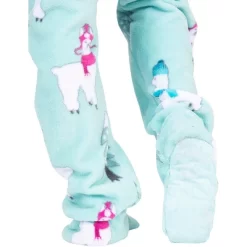 Footed Pajamas - Winter Llamas Adult One-Piece Pajama Jumpsuits -Cozy Nights Sales Store GUEST 41b56536 a1ed 4ea1 bf28 55c3de8946ee