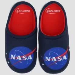 Boys' NASA 2pc Snug Fit Pajama Set With Slippers - Red/Navy Blue/Gray -Cozy Nights Sales Store GUEST 43ba740a 8b52 422c baab 58eb7a666e4e