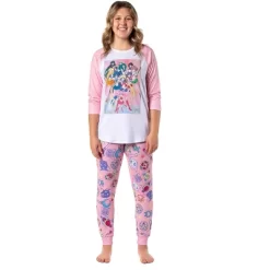Sailor Moon Merch Women's Character Poster Raglan Jogger Pajama Set -Cozy Nights Sales Store GUEST 470f5df5 3bdc 4425 8222 888b09ee89c0