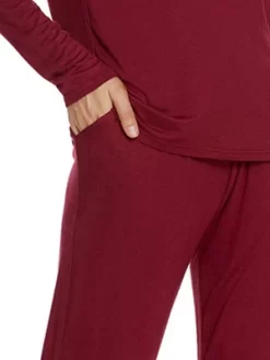 Cheibear Womens Lounge Sets V Neck Lace Nightwear With Pants Loungewear Pajamas -Cozy Nights Sales Store GUEST 4715829c 0b0f 4964 b387 fa9a61e06d5f