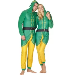 INTIMO Elf The Movie Mens Buddy The Elf One Piece Costume Pajama Set -Cozy Nights Sales Store GUEST 492449b9 322a 4a66 9942 064f80cd51bd