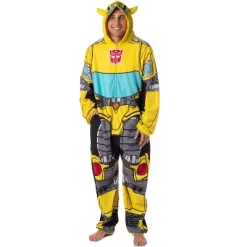 Transformers Men's Retro Character Union Suit One Piece Costume Pajama -Cozy Nights Sales Store GUEST 49bc55f1 86b2 4084 a6ad 1254a5ed6ae6