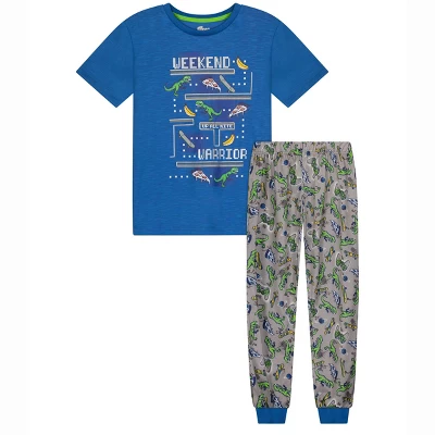 Sleep On It Boys Weekend Warrior 2-Piece Pajama Sleep Pants Set 6 Sleep On It Boys Weekend Warrior 2-Piece Pajama Sleep Pants Set - Image 6