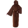 Star Wars Adult Obi-Wan Kenobi Jedi Fleece Robe Bathrobe For Men Women Brown