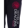 Game Of Thrones Women's Khaleesi Mother Of Dragons Jogger Pajama Pants Black