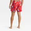 Men's The Simpsons Tie-Dye Pajama Shorts - Red