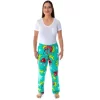 Disney The Muppets Womens' Kermit The Frog Head Toss Sleep Lounge Pajama Pants
