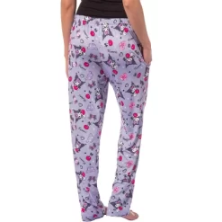 Kuromi Women's Punk Rabbit Allover Print Design Adult Lounge Pajama Pants -Cozy Nights Sales Store GUEST 4f6e6759 4b54 4e2a 8f92 00443fb38500