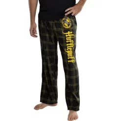 Harry Potter Adult Mens' House Crest Plaid Pajama Pants - All 4 Houses Gryffindor Ravenclaw Slytherin Hufflepuff -Cozy Nights Sales Store GUEST 50e5fdf7 f280 46b8 ae07 3d60c5f227ba