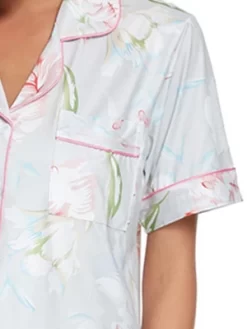 Cheibear Womens 2pcs Floral Button Down Pajama Set Nightwear Sleepwear -Cozy Nights Sales Store GUEST 50f1e591 43bd 4bcf a635 616cc3eb4797