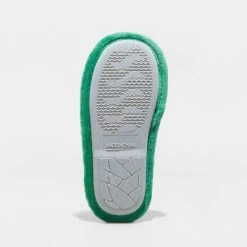 Kids' Holiday Santa's Little Helper Scuff Slippers - Wondershop™ Green -Cozy Nights Sales Store GUEST 5181e0f4 c4fa 455f 95f0 9cc265fb8570