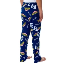 My Hero Academia Womens' Allover Print Design Sleep Lounge Pajama Pants