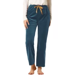 Allegra K Women's Wide Leg Comfy Yoga Pants Decor Drawstring Lounge Pajamas Pants -Cozy Nights Sales Store GUEST 533750fd 4189 40ed 9fff 01999297ee98