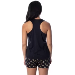 DC Comics Women's Batman Gold Foil Logo Racerback Tank Shorts Pajama Set Batman Logo -Cozy Nights Sales Store GUEST 53a90268 09c7 45e1 b5e4 99307d8a419b