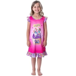 Polly Pocket Toys Girls' Tiny Is Mighty Kids Pajama Nightgown Sleep Shirt Multi -Cozy Nights Sales Store GUEST 54c0928e 2b3f 4c82 a8ff 3119f535fd3b